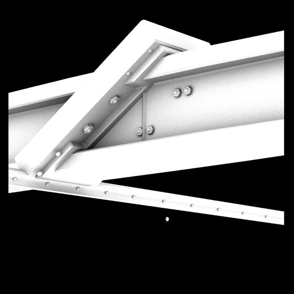 3ds metal girder - metal girder textured by Litarvan