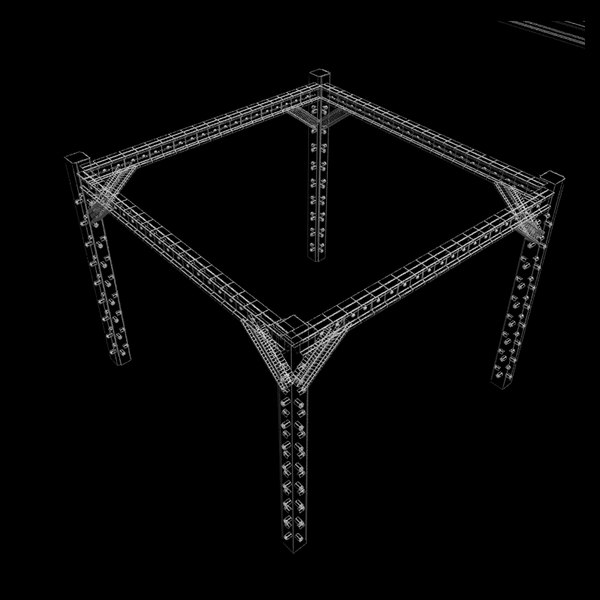3ds metal girder - metal girder textured by Litarvan