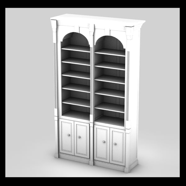 3d model cupboard luxurious ancient - luxurious ancient cupboard textured by Litarvan