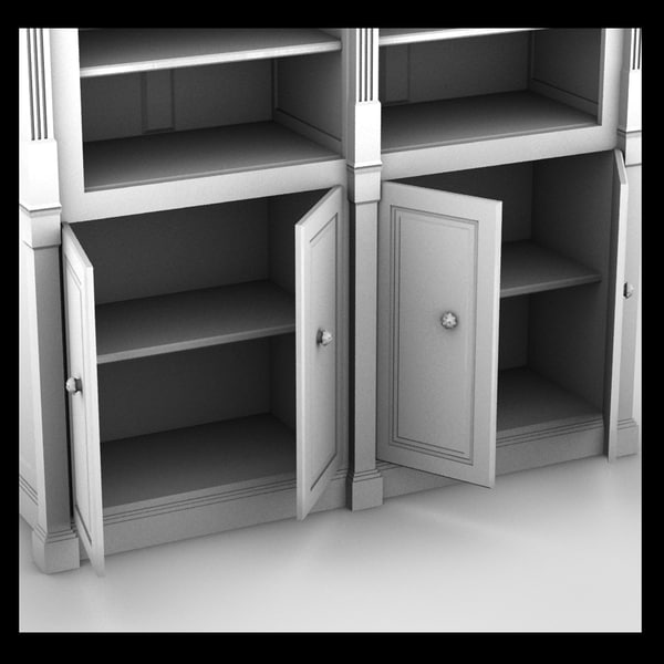 3d model cupboard luxurious ancient - luxurious ancient cupboard textured by Litarvan