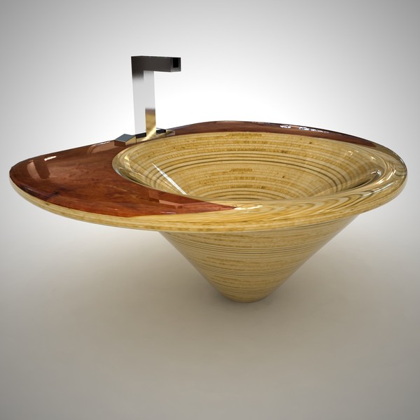 ammonitum bathroom wash basin 3d model - Ammonitum Bathroom Wash Basin 2 by malibu3d