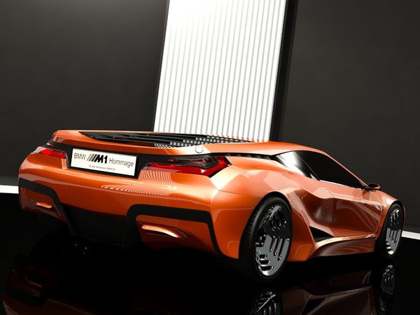 3d model bmw m1 hommage - BMW M1 Hommage by laguf