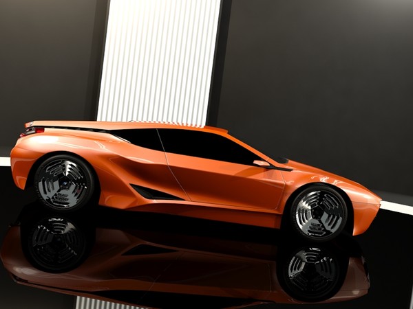 3d model bmw m1 hommage - BMW M1 Hommage by laguf