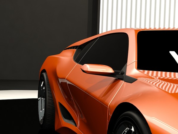 3d model bmw m1 hommage - BMW M1 Hommage by laguf
