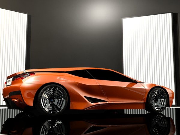 3d model bmw m1 hommage - BMW M1 Hommage by laguf