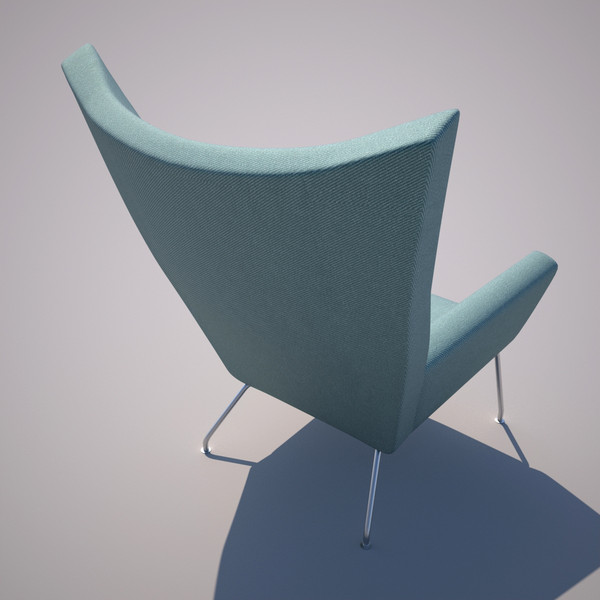 lounge chair 3d obj - Lounge Chair by CTA AE