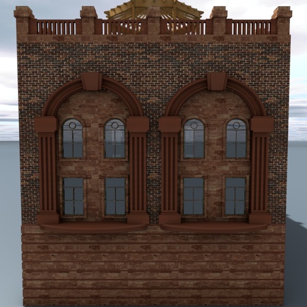 old building max - Vintage Building6B... by ERLHN