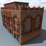 3d model old building