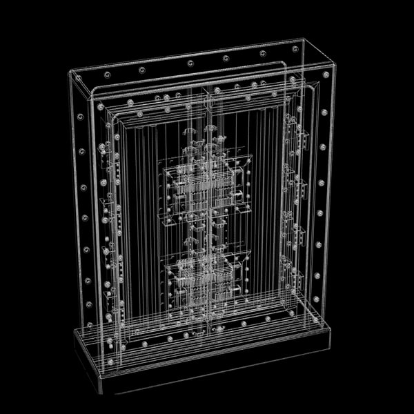 metal door 3d max - metal door 4... by Litarvan