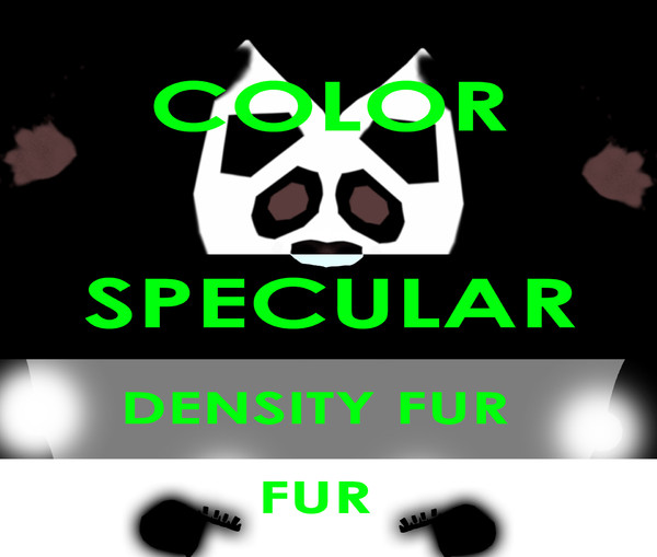 3dsmax panda bear - Panda bear by locoleon