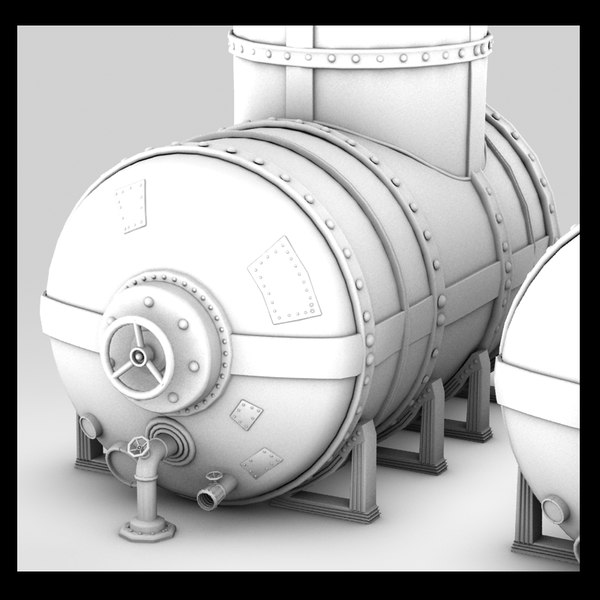 3d model tanks - tanks collection textured by Litarvan