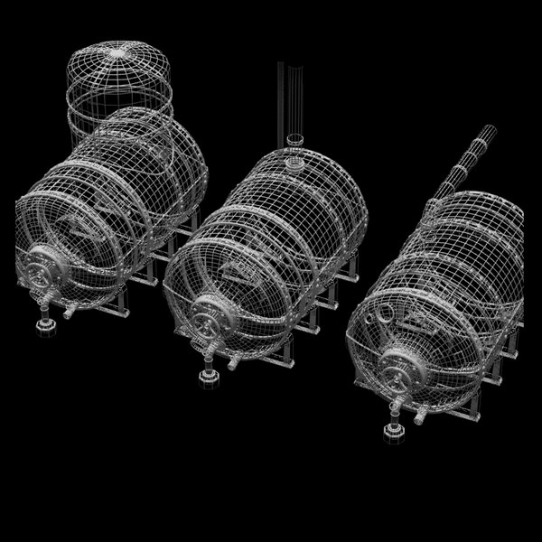 3d model tanks - tanks collection textured by Litarvan