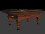 3d model pool table