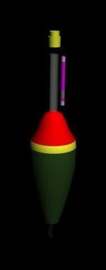 3d fishing float night model - Night Fishing Float by MUROGUE