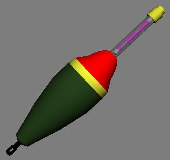 3d fishing float night model - Night Fishing Float by MUROGUE