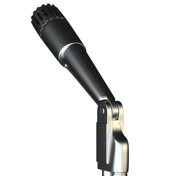 microphone editable mid-poly c4d - Microphone by RomanPritulyak