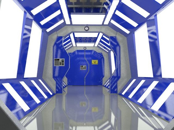 maya corridor station - Corridor by donkiman