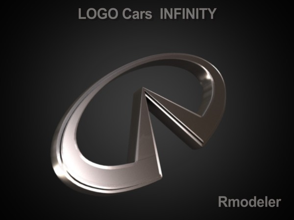 3d infiniti vehicles model - Infiniti 3d Logo by Serega Rozhnov