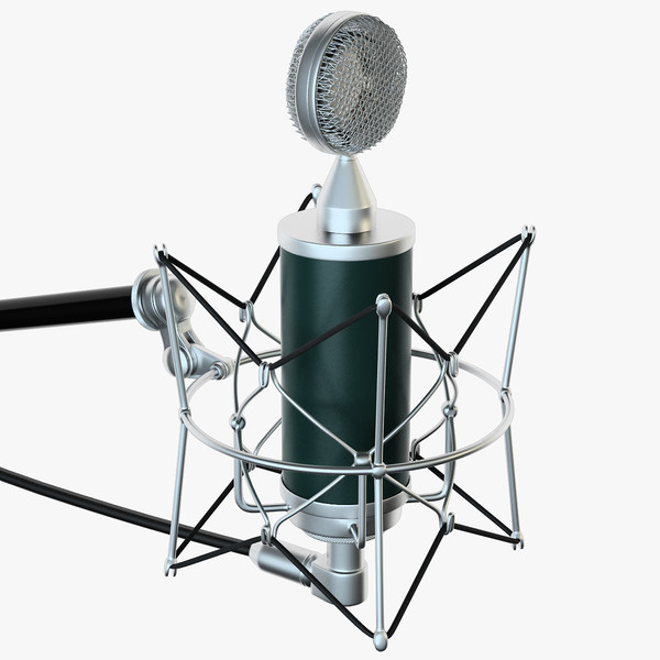 microphone 5 c4d - 5 Microphones Set by RomanPritulyak