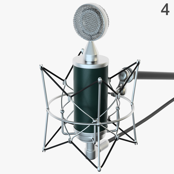 microphone 5 c4d - 5 Microphones Set by RomanPritulyak