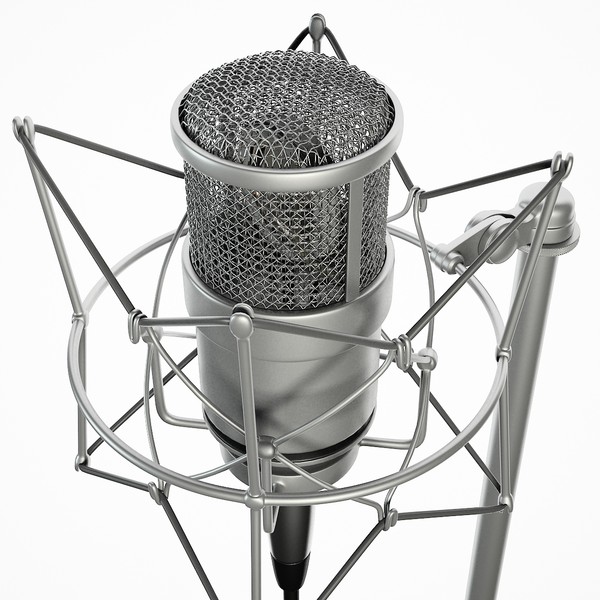 microphone 5 c4d - 5 Microphones Set by RomanPritulyak