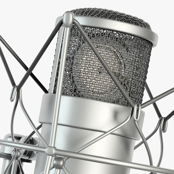 microphone 5 c4d - 5 Microphones Set by RomanPritulyak