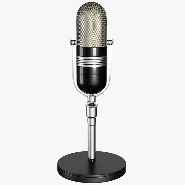 microphone 5 c4d - 5 Microphones Set by RomanPritulyak