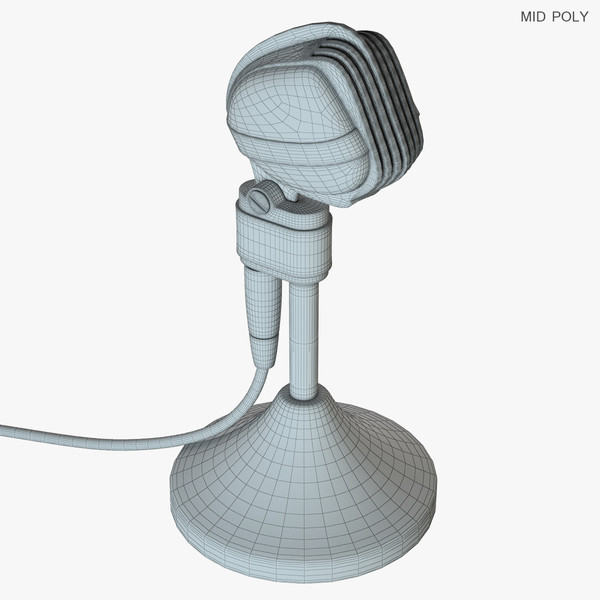 microphone 5 c4d - 5 Microphones Set by RomanPritulyak
