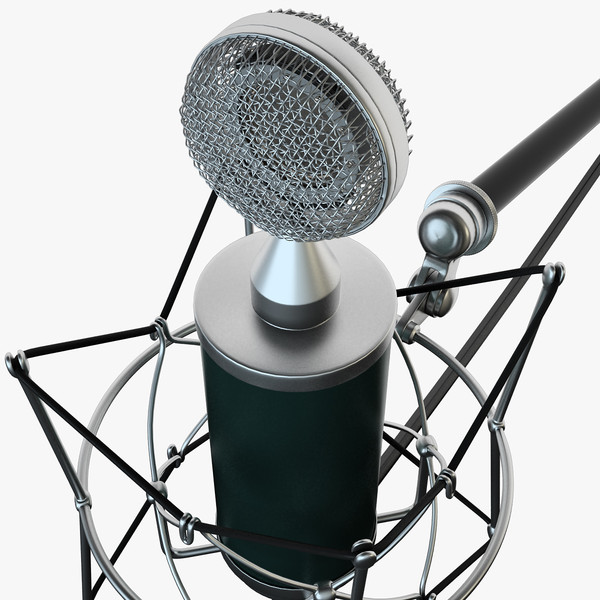 microphone 5 c4d - 5 Microphones Set by RomanPritulyak