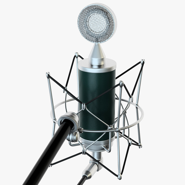 microphone 5 c4d - 5 Microphones Set by RomanPritulyak