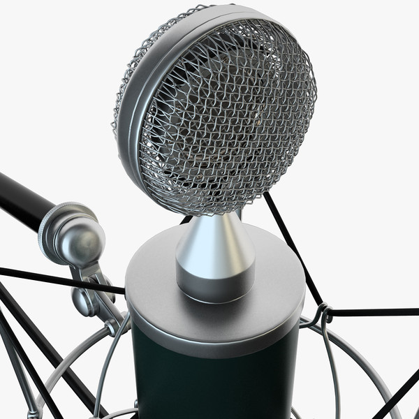 microphone 5 c4d - 5 Microphones Set by RomanPritulyak