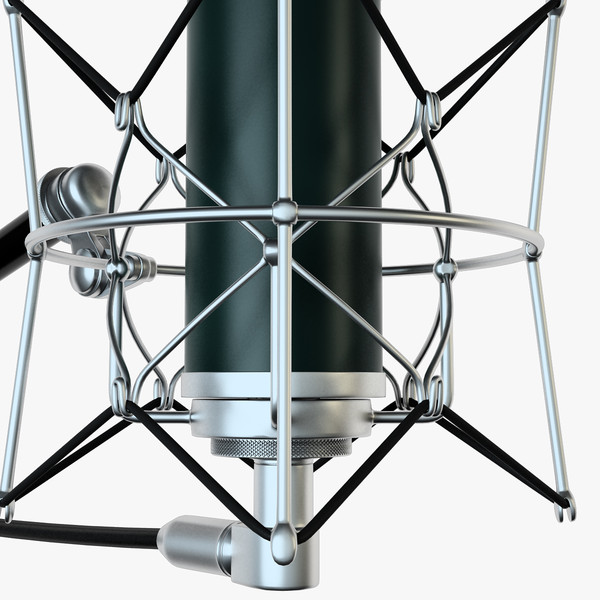microphone 5 c4d - 5 Microphones Set by RomanPritulyak