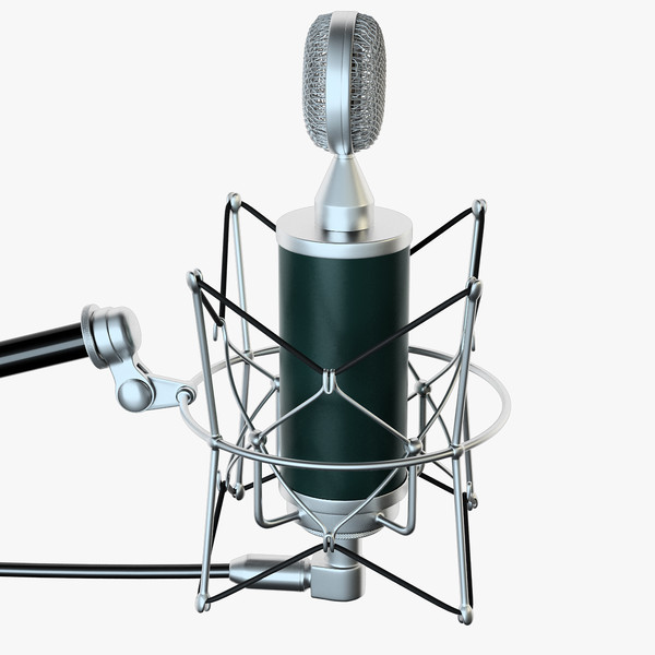microphone 5 c4d - 5 Microphones Set by RomanPritulyak