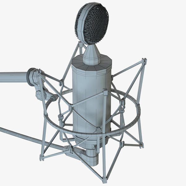 microphone 5 c4d - 5 Microphones Set by RomanPritulyak