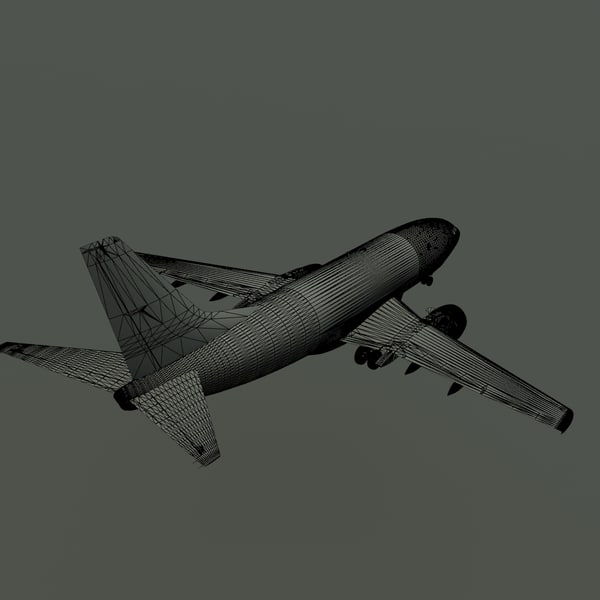 dwg b 737-500 lufthansa - B 737-500 Lufthansa by PedroFaut