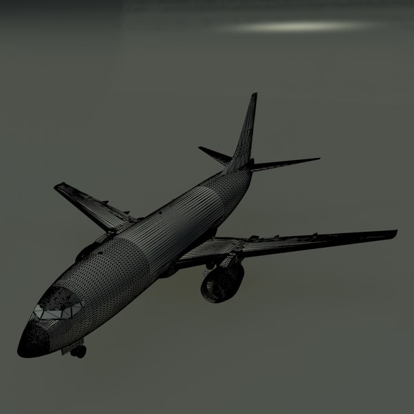 3d b 737-300 united airlines model - B 737-300 United by PedroFaut