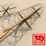 3d barbed wire