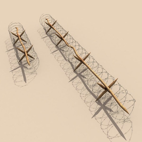 3d barbed wire - barbwire... by 3D Graphics