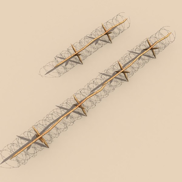 3d barbed wire - barbwire... by 3D Graphics