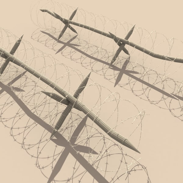 3d barbed wire - barbwire... by 3D Graphics