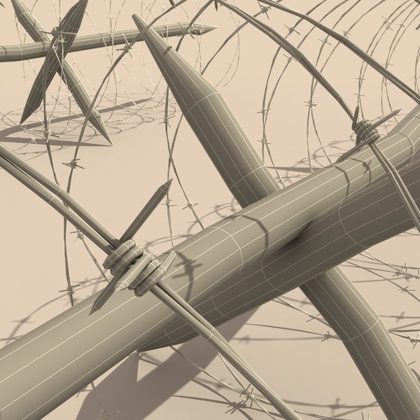 3d barbed wire - barbwire... by 3D Graphics
