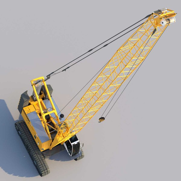 3d liebherr crane model - Liebherr Crawler Crane LR 1100... by ArqArt3D
