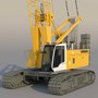 3d liebherr crane model