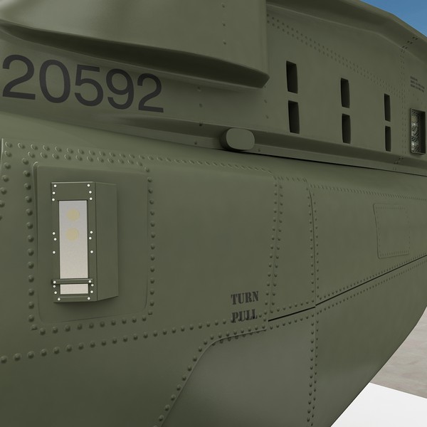 3d model oh-58d kiowa warrior helicopter - OH-58D Kiowa Warrior Helicopter by fuuuuuu