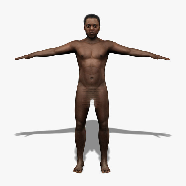3d tyrone - black male model - African Male Character (Tyrone) by Massimo Righi