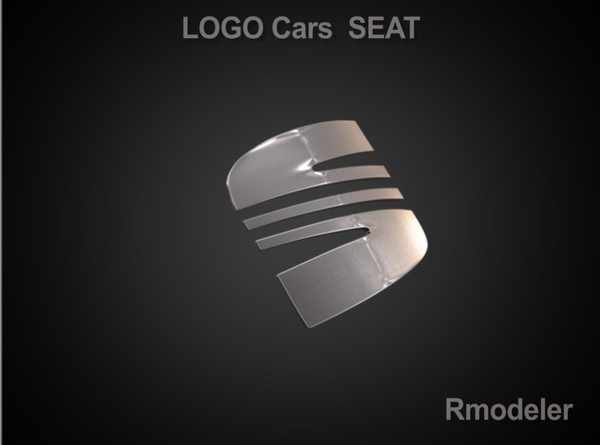 maya car seat - Seat 3d Logo by Serega Rozhnov