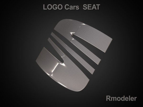 maya car seat - Seat 3d Logo by Serega Rozhnov