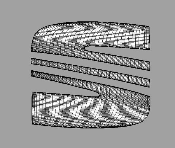 maya car seat - Seat 3d Logo by Serega Rozhnov
