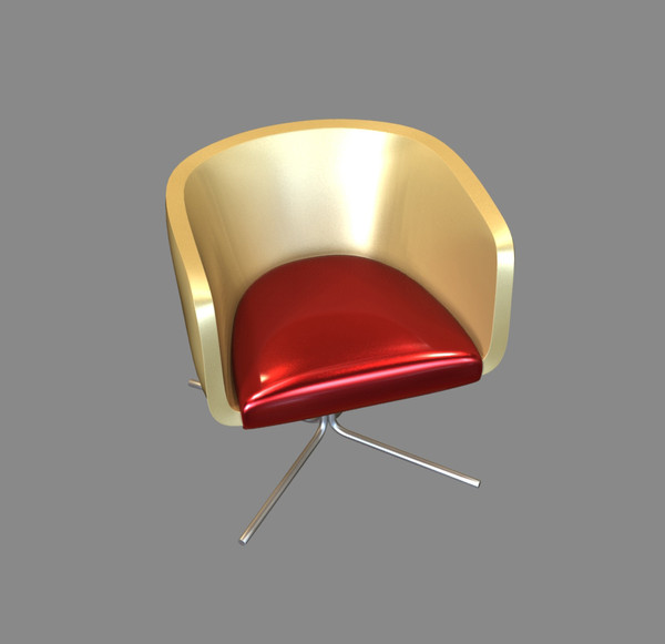 3d model home chair - Chair by dentonvanzan