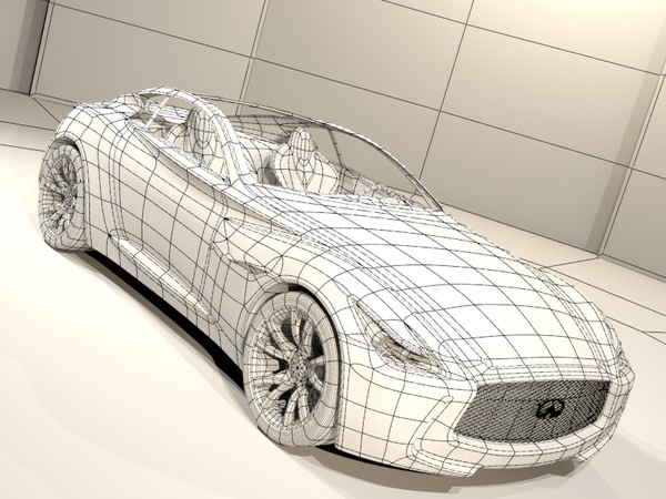 infiniti essence 3d max - Infiniti Essence by laguf